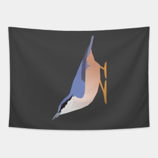 Graphic Nature - Eurasian Nuthatch Tapestry
