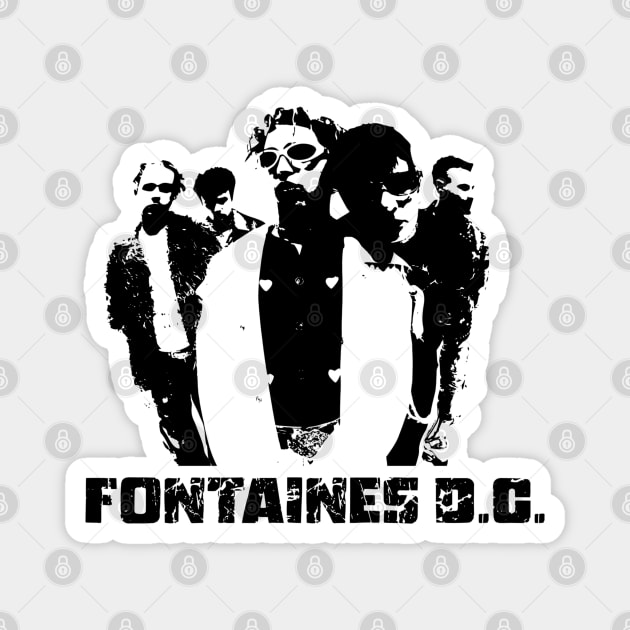 Fontaines DC Fan Art Magnet by Timeless Chaos