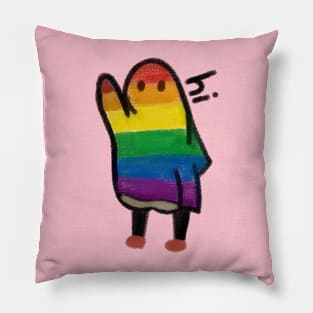 Lgbt pride support Pillow