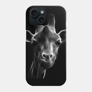 giraffe, glowing giraffe Phone Case