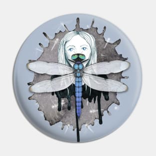 The dragonfly of silence Pin