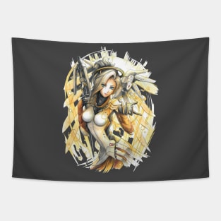 Overwatch Mercy Tapestry