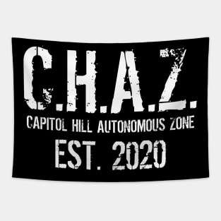 C.H.A.Z. Capitol Hill Autonomous Zone Tapestry