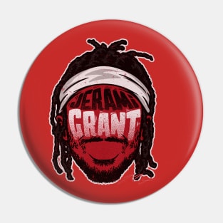 Jerami Grant Portland Player Silhouette Pin