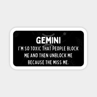 Gemini Quote Magnets for Sale | TeePublic