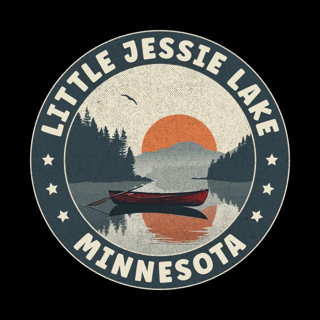 Little Jessie Lake Minnesota Sunset by turtlestart