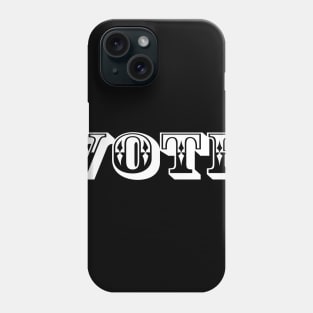 vote block Phone Case