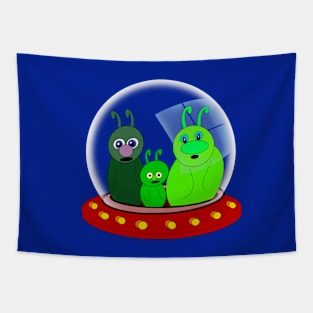 UFO FAMILY Tapestry