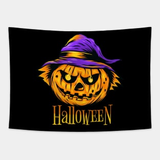 Halloween pumkin Tapestry