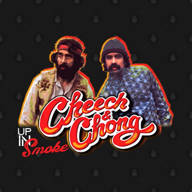 Cheech and Chong Smoke by Multidimension art world