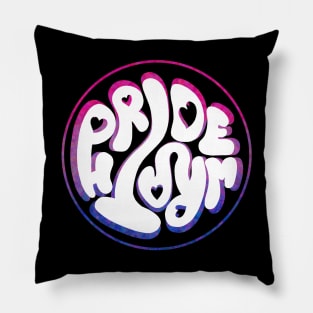 Pride and Wrath (Bi Pride) Pillow