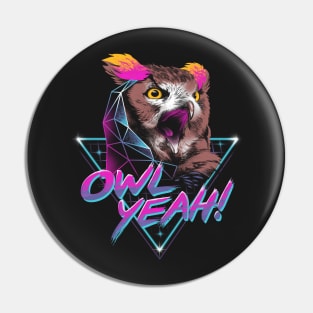 Owl Yeah! Pin