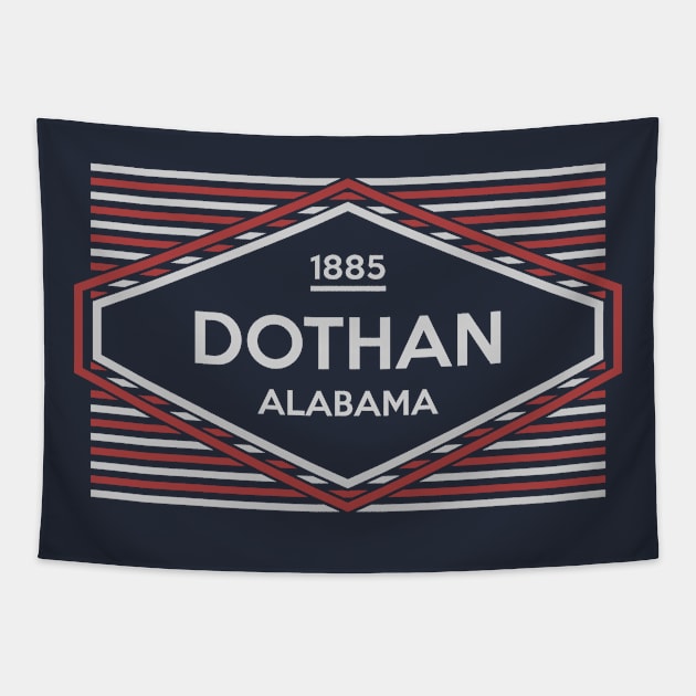 Dothan Alabama Tapestry by RAADesigns