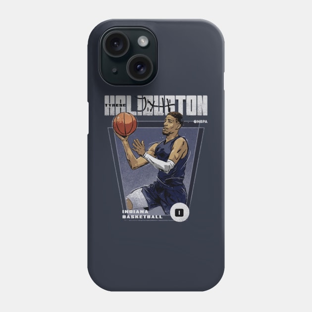 Tyrese Haliburton Indiana Premiere Phone Case by MASTER_SHAOLIN