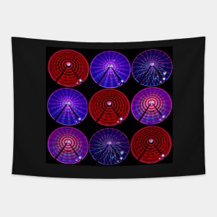 Ferris Wheels Tapestry