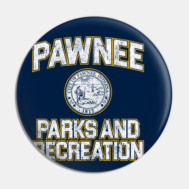 Pawnee Parks and Recreation Pin by huckblade
