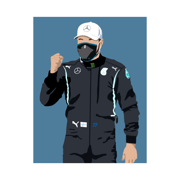 Valtteri Bottas after winning the 2020 Austrian GP by royaldutchness