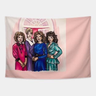 Those Southern Belles - Designing Women Tapestry