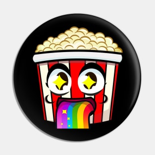 Pop Corn Rainbow Pin