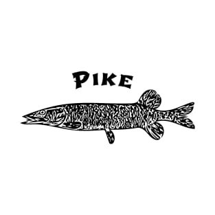 Pike Sport Fishing Design T-Shirt