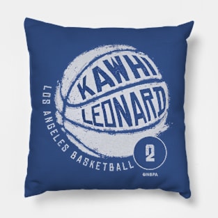 Kawhi Leonard Los Angeles C Basketball Pillow