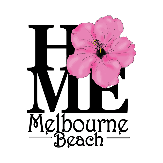 HOME Melbourne Beach Pink Hibiscus by MelbourneBeach