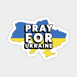 Fasbytes Pray For Ukraine Pray Magnet