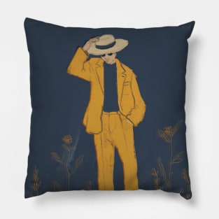 Yellow style. Pillow