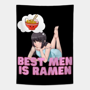 Best Men is Ramen, Ramen lovers design Tapestry