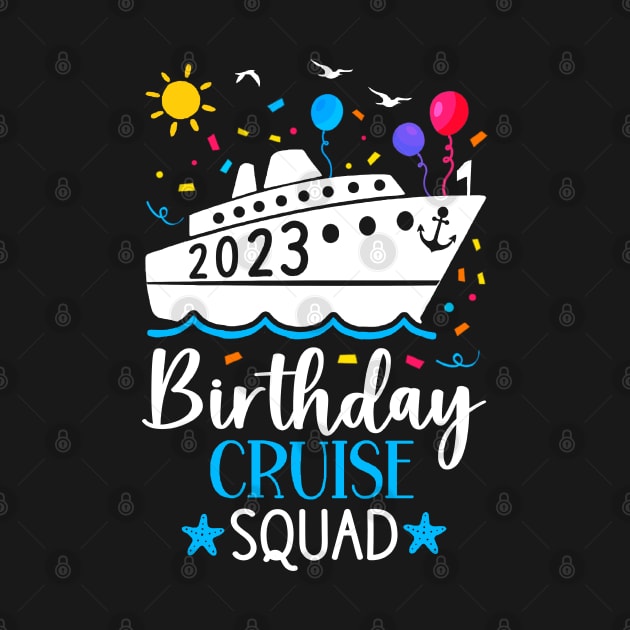 Birthday Cruise Squad 2023 by Islla Workshop