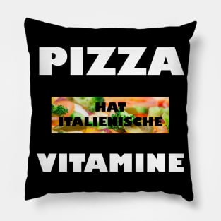 Pizza Hat Italienische Vitamine Pillow