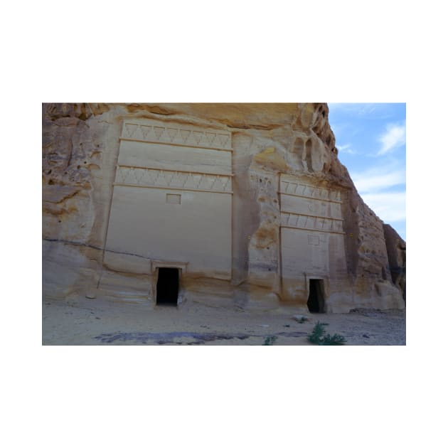 UNESCO Heritage Site of Hegra in Saudi Arabia by likbatonboot