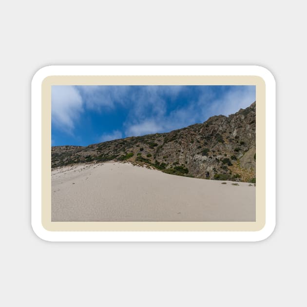 Sandy Dune near Point Mugu, California Magnet by AlexK
