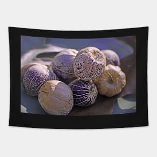 Purple Tomatillos Tapestry