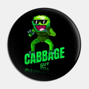 Cabbage Guy Merchant Pin