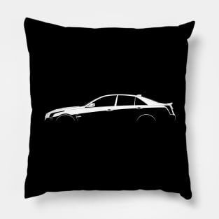 Cadillac CTS-V (2016) Silhouette Pillow