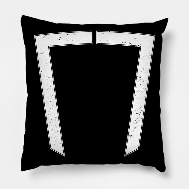 Ghost Chest Pillow by nickbeta