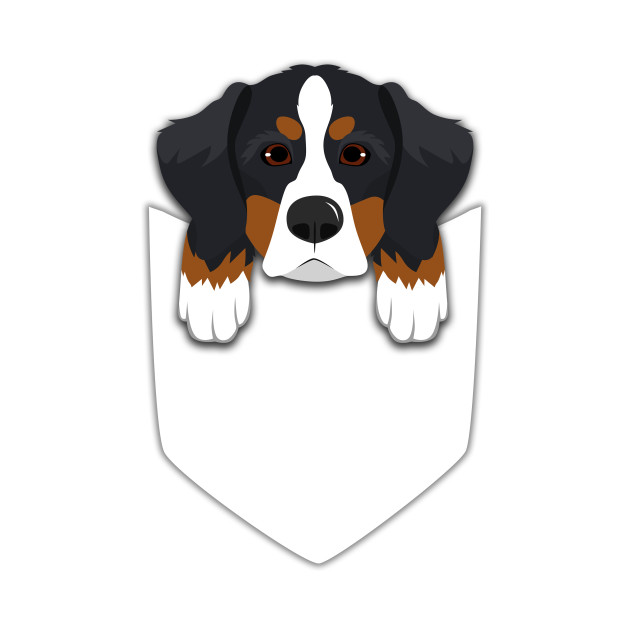 Funny Bernese Mountain Dog In Your Pocket - Bernese ...