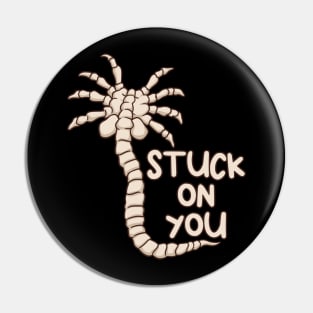 Alien Facehugger (Stuck On You) Pin