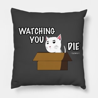 Apathetic Cat Pillow