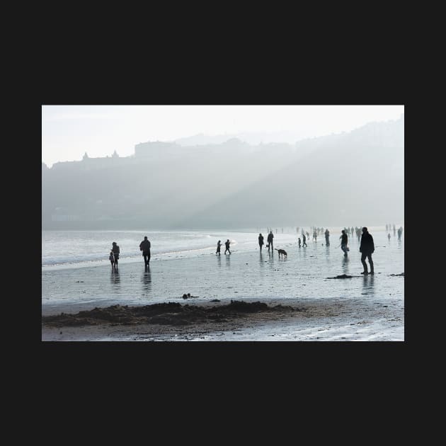 Light across the south Bay, Scarborough - Yorkshire, UK by richflintphoto