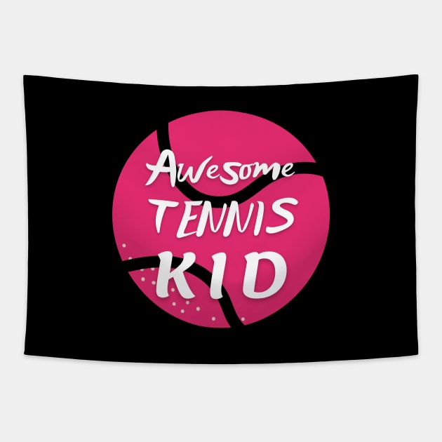 US OpenTennis Kid Tennis Ball Tapestry by TopTennisMerch