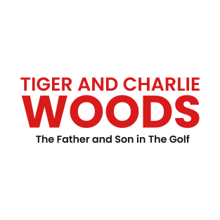 Tiger Woods and Charlie Woods T-Shirt