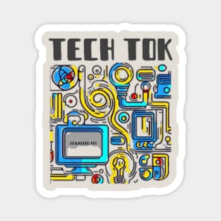 Tech Tok Magnet