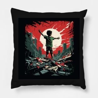 Free Palestine Pillow