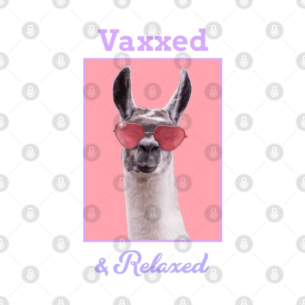 Vaxxed and Relaxed Llama by LiunaticFringe