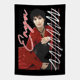 Enya \\ 90s Style Retro Design Tapestry