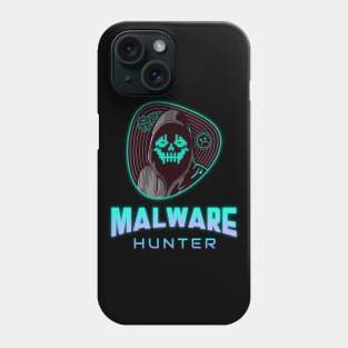 Malware Hunter Neon Phone Case