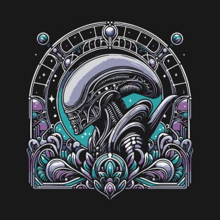 Xenomorph Alien Art Nouveau T-Shirt