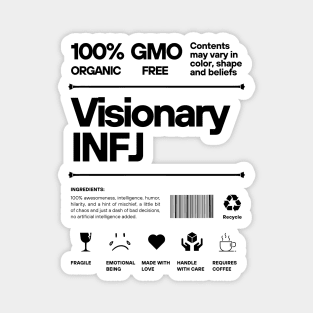 Visionary Infj MBTI Magnet